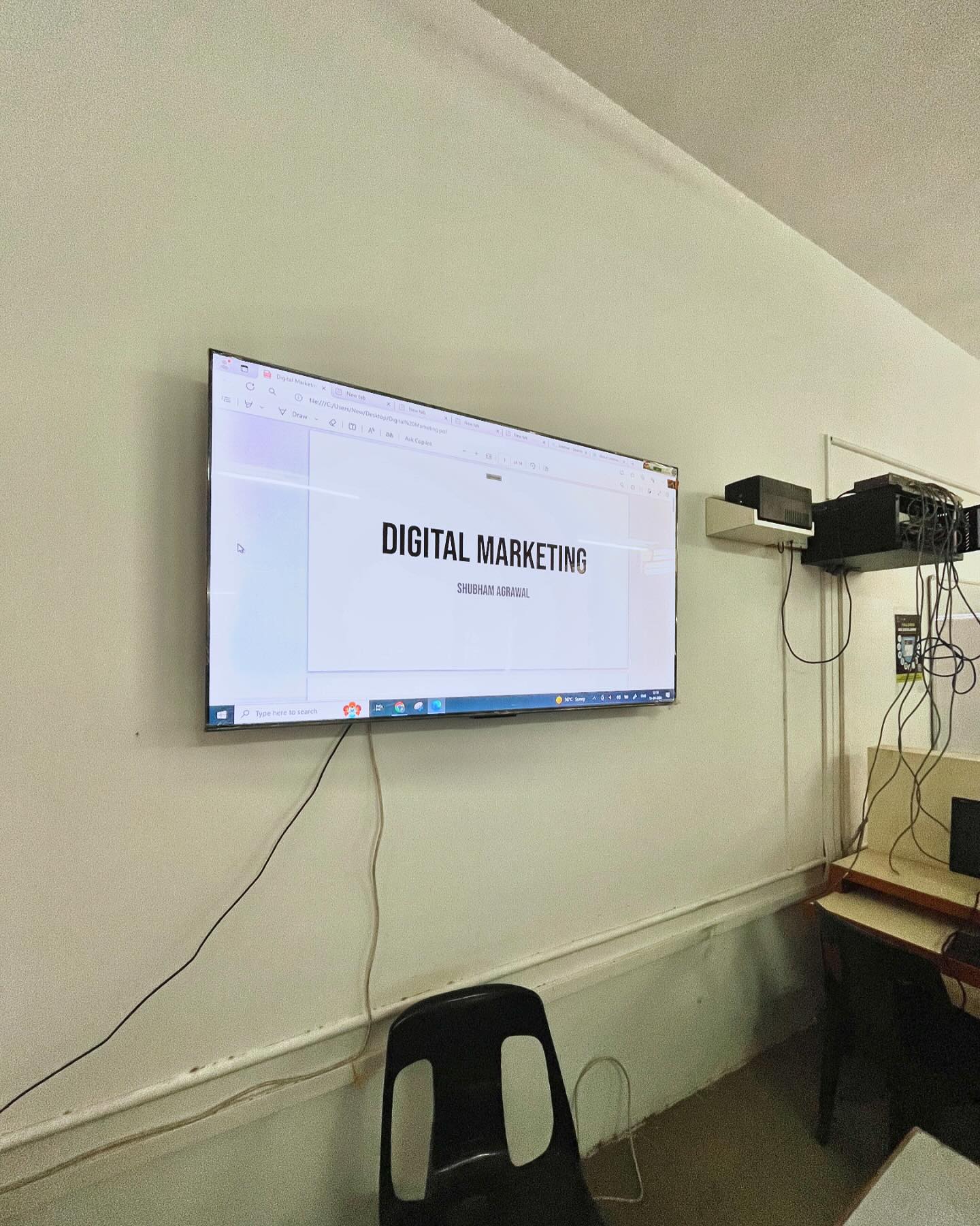 Seminar on Digital Marketing for Final Year Engineering Students